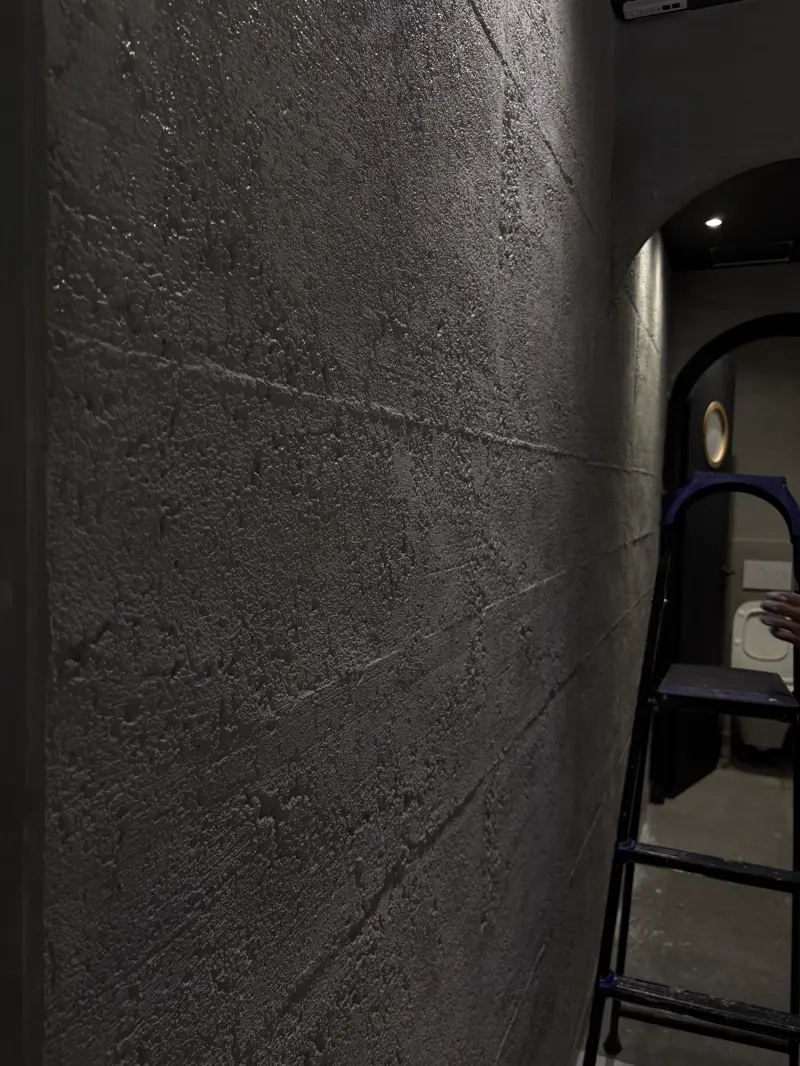 Béton Décoffrage — salle de restaurant