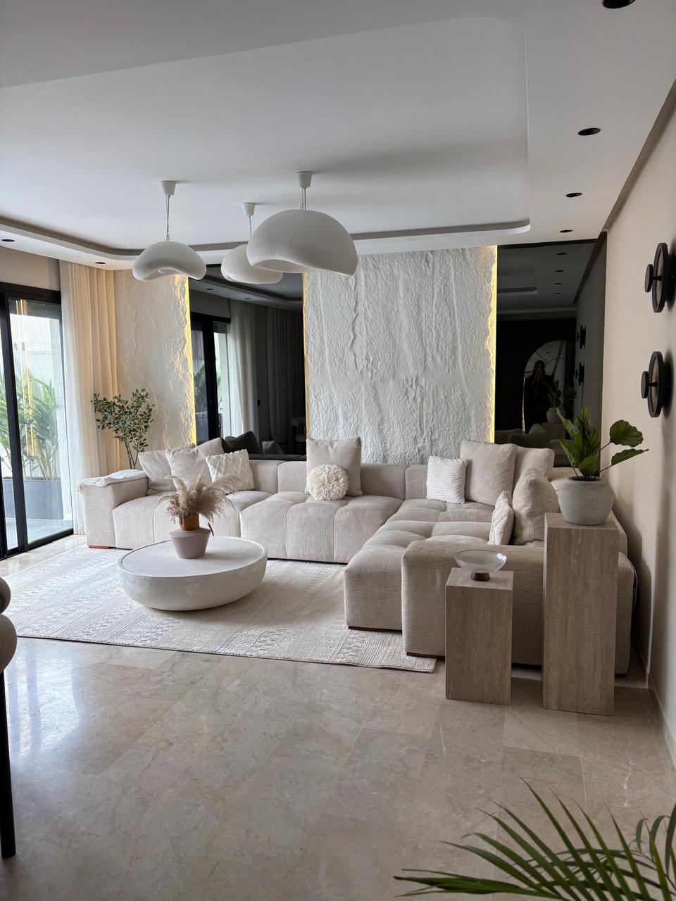 Big Rock — mur d'accent de salon